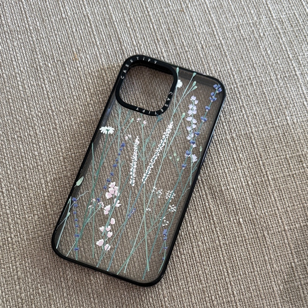 Casetify Floral Transparent Phone Case for iPhone 13 Pro Max